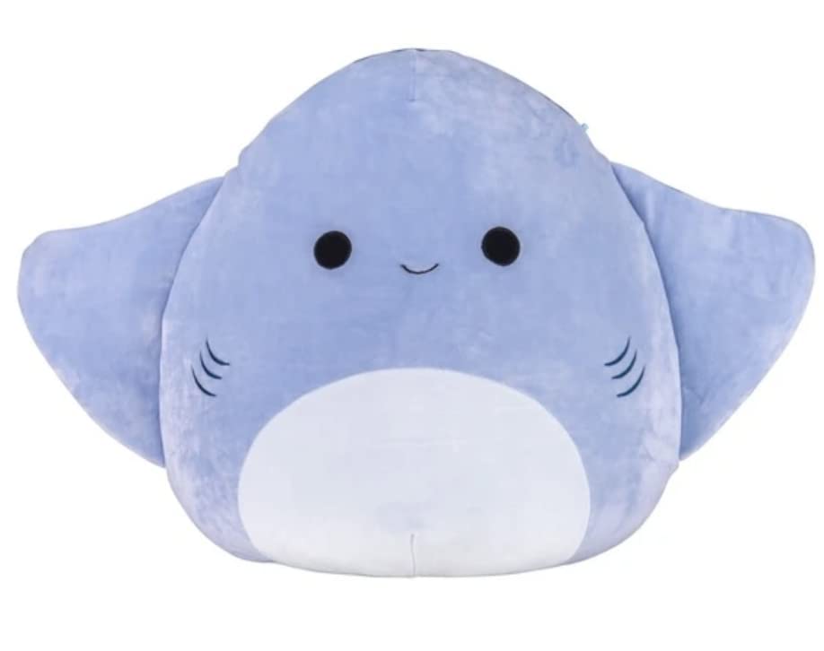 Squishmallow Official Kellytoy Plush Sea Life Squad Squishy Soft Plush Toy Animals (King The Stingray, 12 Inch)