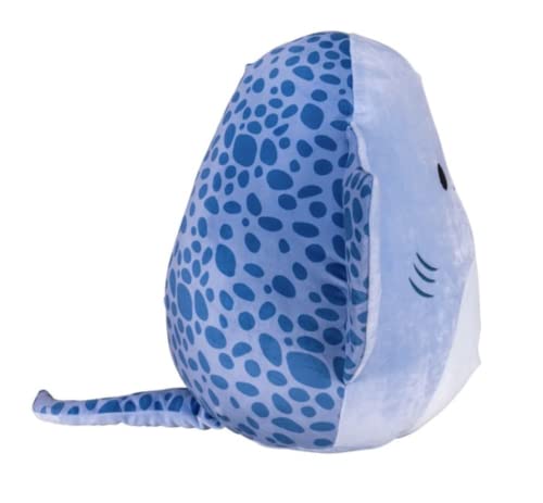 Squishmallow Official Kellytoy Plush Sea Life Squad Squishy Soft Plush Toy Animals (King The Stingray, 12 Inch)