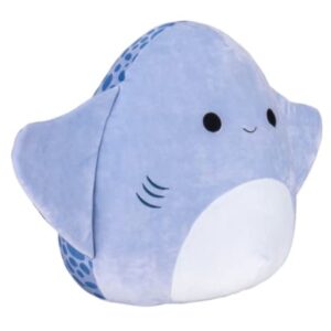 Squishmallow Official Kellytoy Plush Sea Life Squad Squishy Soft Plush Toy Animals (King The Stingray, 12 Inch)