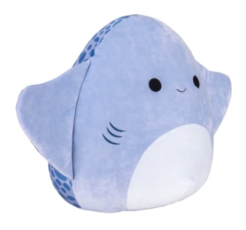 Squishmallow Official Kellytoy Plush Sea Life Squad Squishy Soft Plush Toy Animals (King The Stingray, 12 Inch)