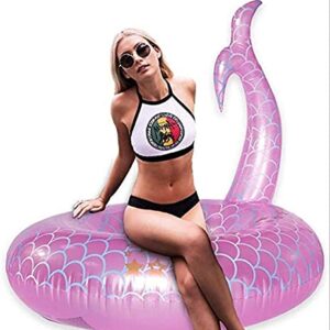 Glaceon Giant Inflatable Water Float Adult Pool Inflatable Water Lounger Floating Row Toys Swimming Ring Suitable The Beach Summer Party Outdoor Water Recreation