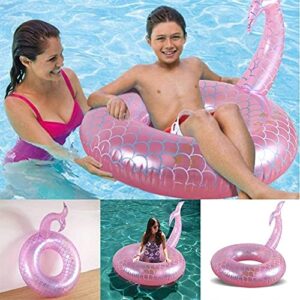 Glaceon Giant Inflatable Water Float Adult Pool Inflatable Water Lounger Floating Row Toys Swimming Ring Suitable The Beach Summer Party Outdoor Water Recreation