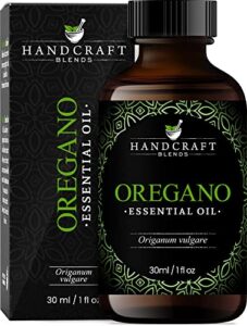 handcraft oregano essential oil - 100% pure and natural - premium therapeutic grade essential oil for diffuser and aromatherapy – 1 fl oz