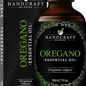 Handcraft Oregano Essential Oil - 100% Pure and Natural - Premium Therapeutic Grade Essential Oil for Diffuser and Aromatherapy – 1 Fl Oz