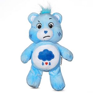 care bear for pets pet plush squeaky toy grumpy bear, 9” with squeaker inside and crinkle ears | grumpy bear for dogs squeaky plush toy | collectible dog toys (ff19789)
