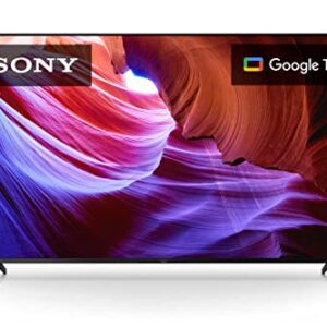 Sony 75 Inch 4K Ultra HD TV X85K Series: LED Smart Google TV with Dolby Vision HDR and Native 120HZ Refresh Rate KD75X85K- 2022 Model (Renewed)