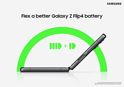 Samsung Galaxy Z Flip4 5G - 256GB, Graphite, Unlocked (Renewed)