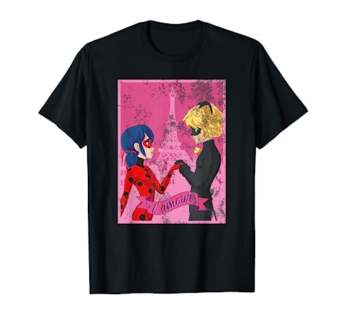 Miraculous Ladybug Vintage Collection Paris Love T-Shirt