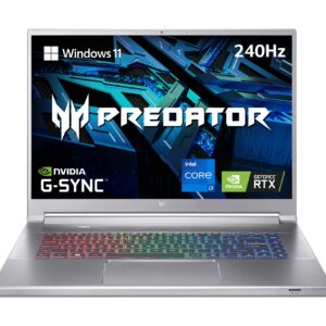 Acer Predator Triton 500 SE Gaming/Creator Laptop | 12th Gen Intel i7-12700H | GeForce RTX 3060 | 16" WQXGA 240Hz G-SYNC Display | 16GB DDR5 | 512GB Gen 4x4 SSD | Killer Wi-Fi 6E | PT316-51s-7397
