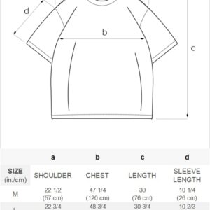 Aelfric Eden Men’s Vintage Oversized Tee Shirts Graphic Print Crewneck Crop Tops Streetwear Cotton Short Sleeve