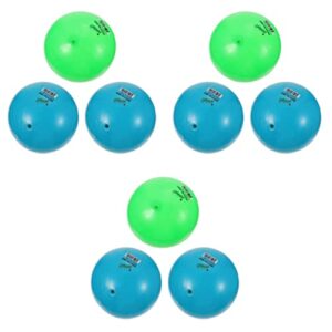 Toyvian Kids Toys 9pcs Kids Interactive Sand Toy Playing Outdoor Summer for Beach Balls Giant Games Play Pool Fun Inflatable Toys Beachball Water Blow Thickened Up Pvc Outdoor Toys