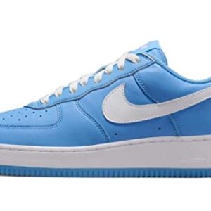 Nike mens Air Force 1 Low Retro, University Blue/White/Metallic, 7.5