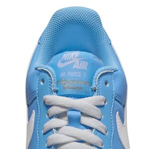 Nike mens Air Force 1 Low Retro, University Blue/White/Metallic, 7.5