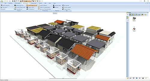 Home design software compatible with Windows 11, 10, 8.1, 7 – Design your dream house including photovoltaic installations - 3D CAD 9 Architecture