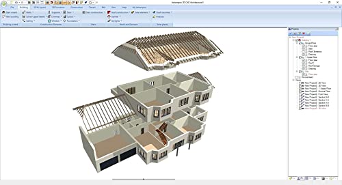 Home design software compatible with Windows 11, 10, 8.1, 7 – Design your dream house including photovoltaic installations - 3D CAD 9 Architecture