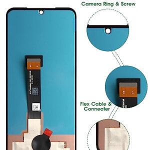 for LG V60 ThinQ 5G Screen Replacement for LG V60 ThinQ 5G LCD Display for LM-V600 A001LG Digitizer Touch Screen Assembly Replacement Repair Parts