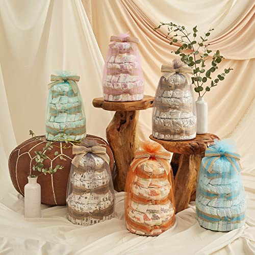 The Honest Company Diaper Cake | Clean Conscious Diapers, Baby Personal Care, Plant-Based Wipes | Dots + Dashes | Regular, Size 1 (8-14 lbs), 35 Count