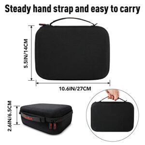 Younik Controller Carrying Travel Case, Protective Hard Case for 2 Controllers, Compatible with PS-5, PS-4, X-Box 1, Switch Pro and Other Universal Sized Controllers