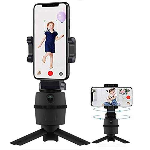 BoxWave Stand and Mount Compatible with Samsung Galaxy Z Fold 4 (Stand and Mount by BoxWave) - PivotTrack Selfie Stand, Facial Tracking Pivot Stand Mount for Samsung Galaxy Z Fold 4 - Jet Black