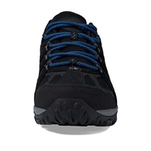 Merrell Accentor 3 Waterproof Shoes for Men - Leather and Mesh Upper, Textile Lining, and Lightweight EVA Foam Midsole Black 15 M