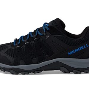 Merrell Accentor 3 Waterproof Shoes for Men - Leather and Mesh Upper, Textile Lining, and Lightweight EVA Foam Midsole Black 15 M