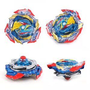 MUSTYBELT Bey Battling Top Burst Gyro Toy Set Toy Gift for Children Boys Ages 6 8 10 12+ Combat Battling Game 8 Burst Spinning Tops 2 Two Way Launchers Grip Starter