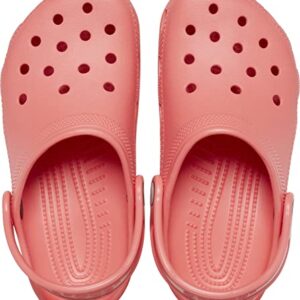 Crocs Classic Clogs, Neon Watermelon, 2 US Unisex Little Kid