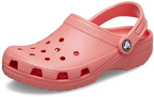 crocs classic clogs, neon watermelon, 1 us unisex little kid