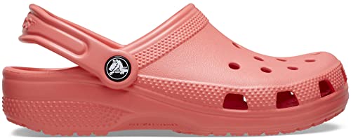 Crocs Classic Clogs, Neon Watermelon, 1 US Unisex Little Kid