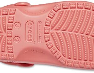 Crocs Classic Clogs, Neon Watermelon, 1 US Unisex Little Kid