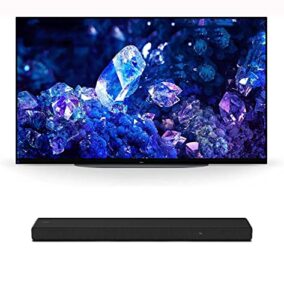sony xr42a90k 42" 4k bravia xr oled high definition resolution smart tv with a ht-a3000 3.1ch soundbar with built-in subwoofer and dts virtual:x (2022)