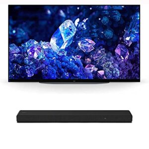 Sony XR42A90K 42" 4K Bravia XR OLED High Definition Resolution Smart TV with a HT-A3000 3.1Ch Soundbar with Built-in Subwoofer and DTS Virtual:X (2022)