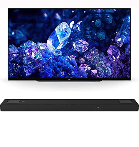 Sony XR42A90K 42" 4K Bravia XR OLED High Definition Resolution Smart TV with a HT-A5000 5.1.2 Channel Dolby Atmos Soundbar with Built-in Subwoofers (2022)