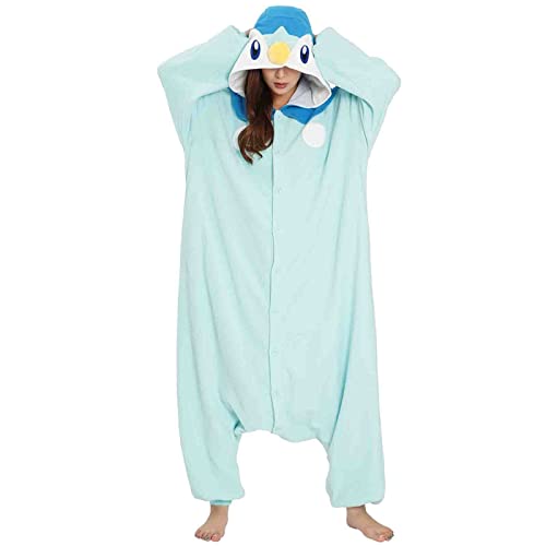 SAZAC Kigurumi - Pokemon - Piplup - Onesie Jumpsuit Halloween Costume