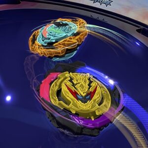 Beyblade Burst QuadStrike Light Ignite Battle Set, with Beyblade Stadium, 2 Spinning Tops, and 2 Beyblade Launchers, Toys for 8 Year Old Boys & Girls & Up (Amazon Exclusive)