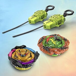 Beyblade Burst QuadStrike Light Ignite Battle Set, with Beyblade Stadium, 2 Spinning Tops, and 2 Beyblade Launchers, Toys for 8 Year Old Boys & Girls & Up (Amazon Exclusive)