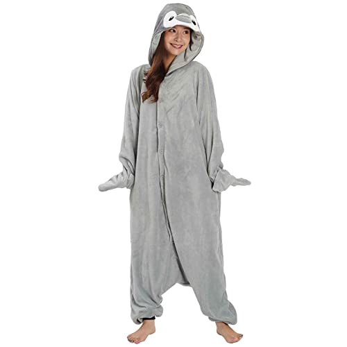 SAZAC Kigurumi - Emperor Penguin - Onesie Jumpsuit Halloween Costume