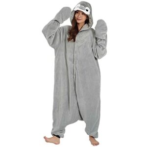 SAZAC Kigurumi - Emperor Penguin - Onesie Jumpsuit Halloween Costume