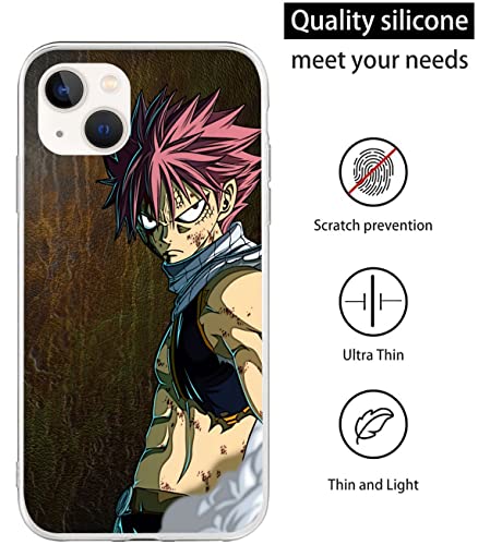 Compatible with LG V60 ThinQ | LG V60 ThinQ 5G case Fairy Anime with Tail 317 Anime Soft TPU Rubber Protection Cover Phone Cace Clear