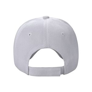 AVOJEE Mclaren-F1-Logo Hats Caps Baseball Cap Adjustable Fashion Uv Protection Caps Unisex White