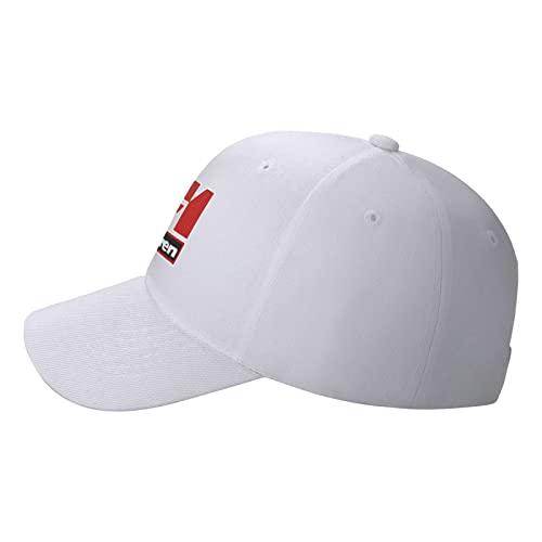 AVOJEE Mclaren-F1-Logo Hats Caps Baseball Cap Adjustable Fashion Uv Protection Caps Unisex White