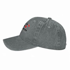 AVOJEE Mclaren-F1-Logo- Cowboy Hat Cowboy Hat Trucker Dad Gift Adjustable Buckle Closure Casquette Unisex Gray