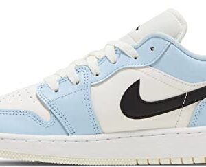 Jordan Youth Air 1 Low (GS) 554723 401 Ice Blue - Size 4.5Y