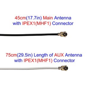 IPEX Internal Antenna 2.4GHz 5GHz Laptop WiFi Antenna for Mini PCIe 3160 7260 6235 Cards