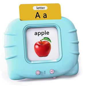 lapare audible learning toy with music for toddler age 1 2 3 4 5, 520 sight words flash cards kindergarten toy for boys to learn alphabet number color shapes and more