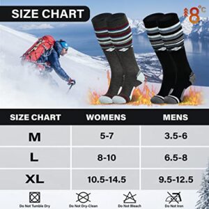 Ski Socks Merino Wool Thermal Knee High Winter Snowboard Sport Socks Men Women