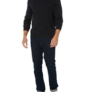 Amazon Aware Men's Regular-Fit Merino Wool V-Neck Sweater (Available in Tall), Black, X-Large