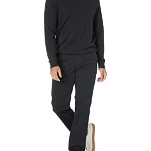 Amazon Aware Men's Regular-Fit Merino Wool V-Neck Sweater (Available in Tall), Black, X-Large