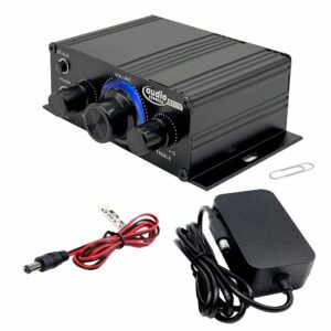 Audio Express BT170 Mini 40 Watt Digital Bluetooth Audio Amplifier Includes 12VDC Power Supply