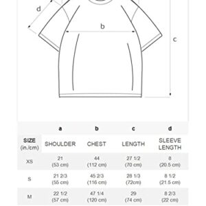 Aelfric Eden Mens Oversized Shirts Washed Loose Tee Solid Crewneck Summer Casual Tops